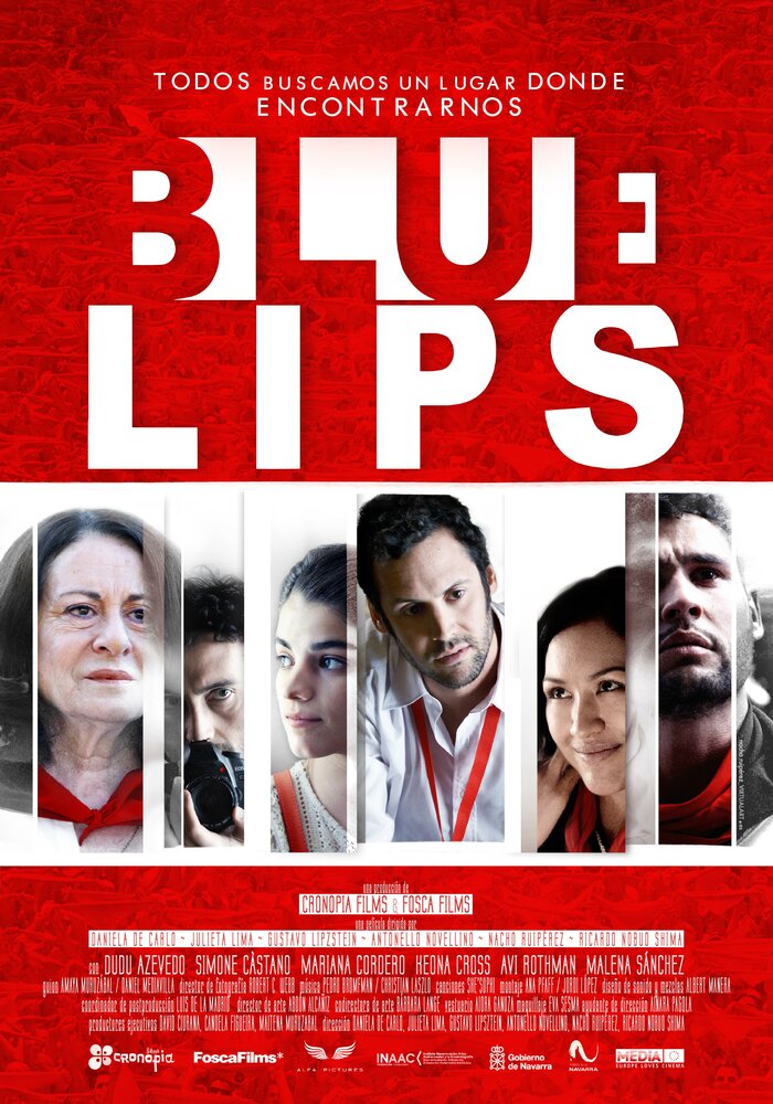 Синие губы (2014) постер