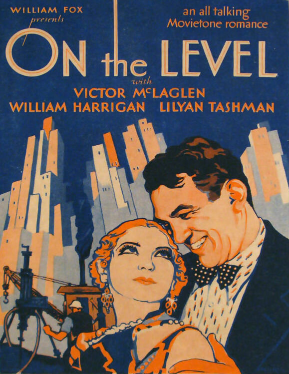 On the Level (1930) постер