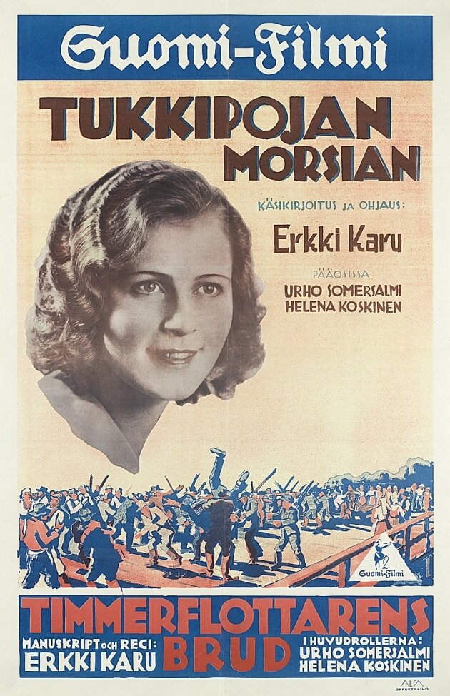 Tukkipojan morsian (1931) постер