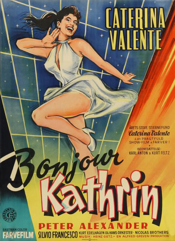 Здравствуй, Катрин (1956) постер