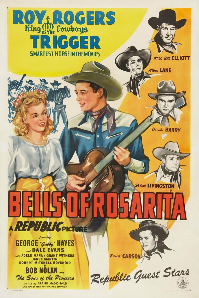 Bells of Rosarita (1945) постер