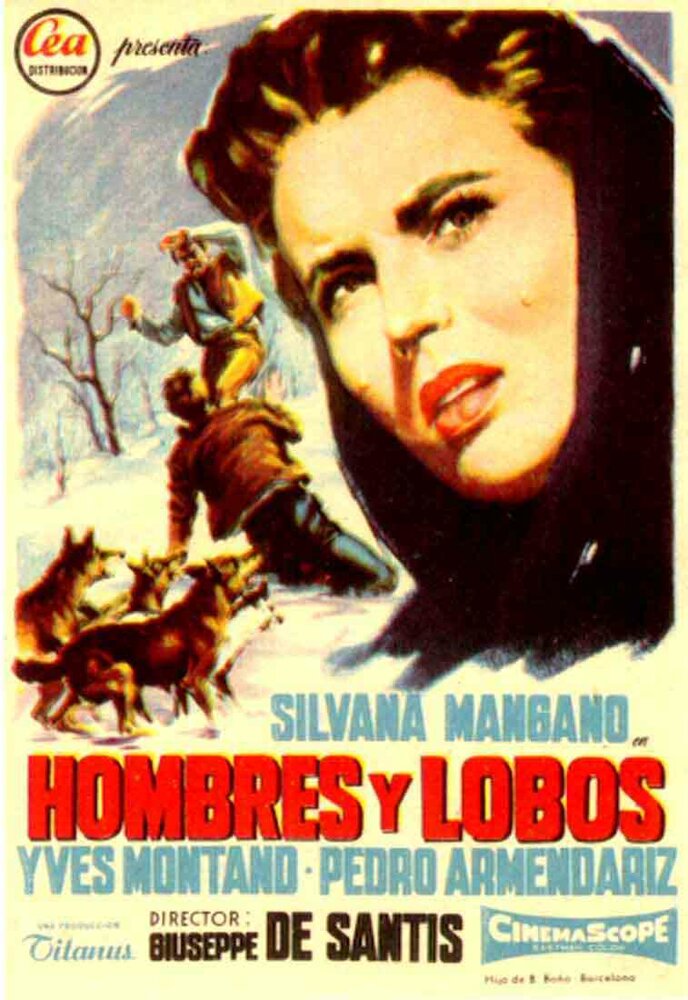 Люди и волки (1957) постер
