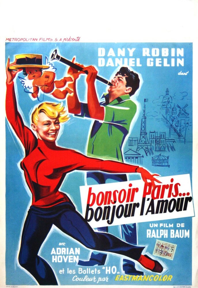 Bonsoir Paris (1956) постер