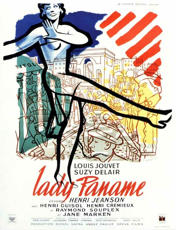 Леди Панама (1950) постер