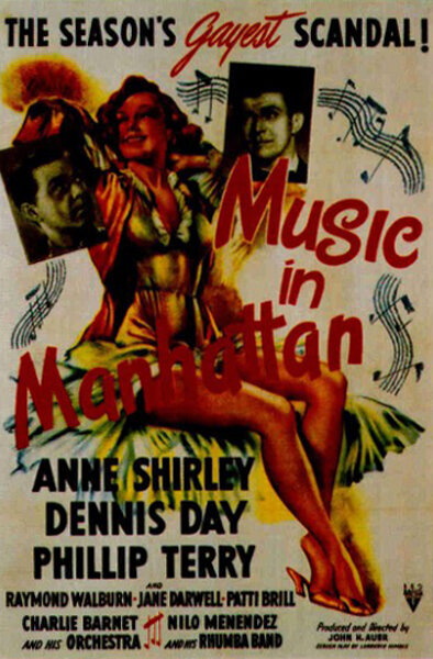 Музыка на Манхэттене (1944) постер