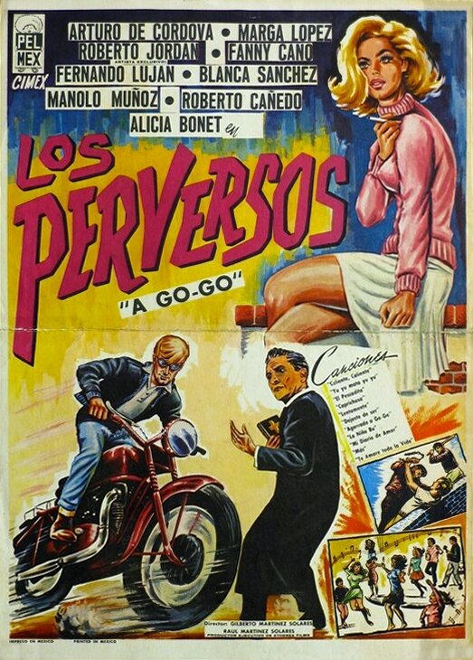 Los perversos (1967) постер