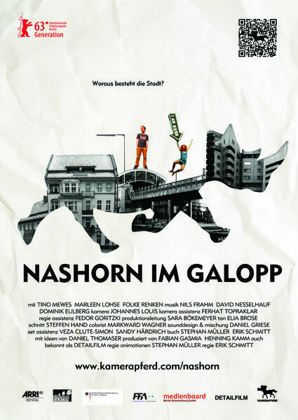 Носорог скачет галопом (2013) постер