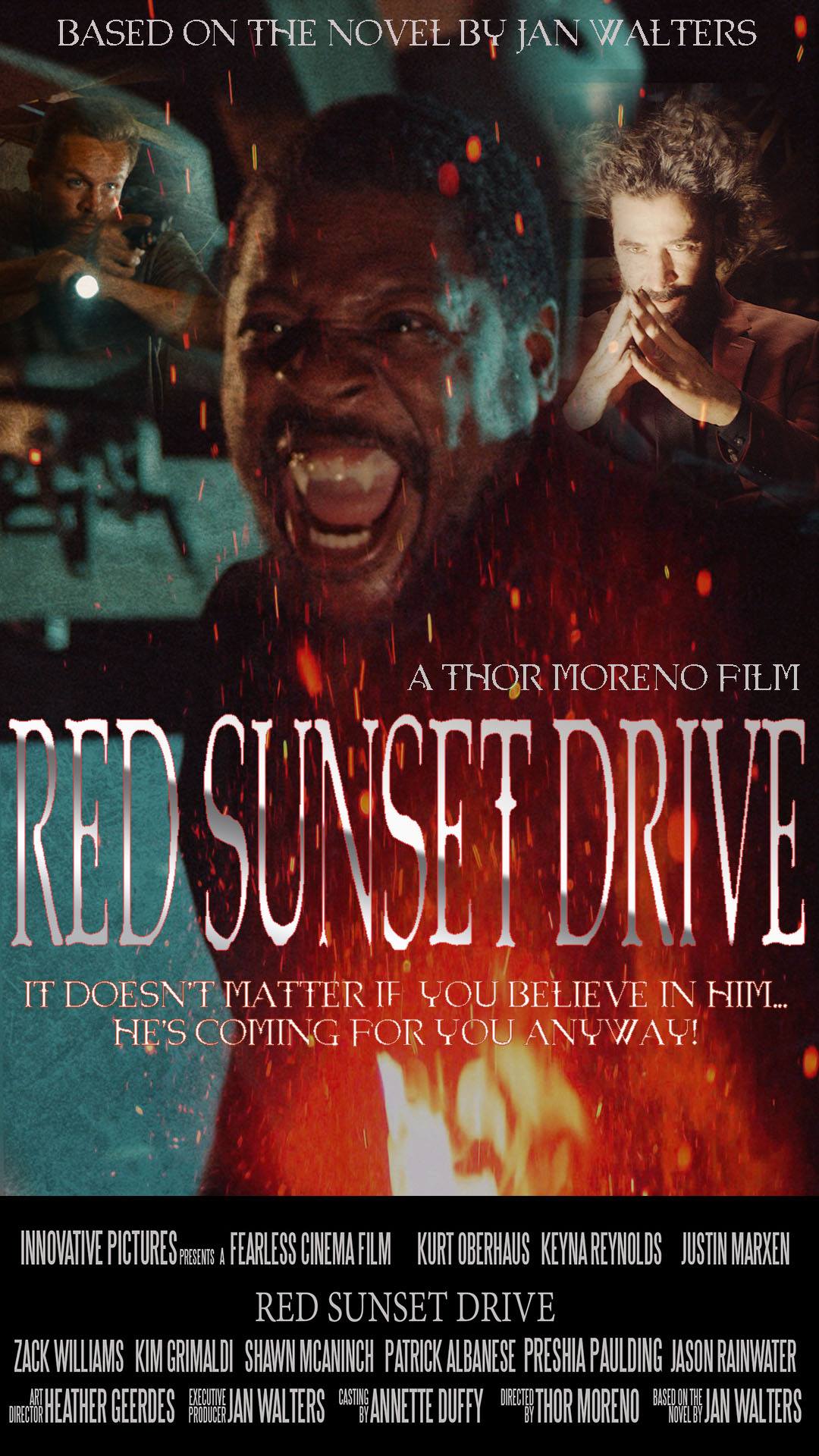 Red Sunset Drive (2019) постер