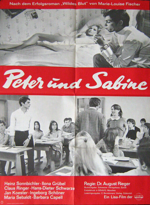 Петер и Сабина (1968) постер