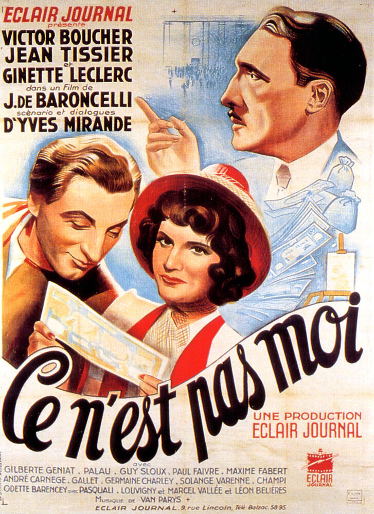 Ce n'est pas moi (1941) постер