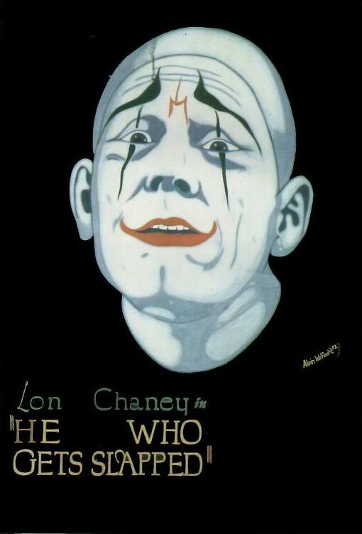 Тот, кто получает пощёчины (1924) постер