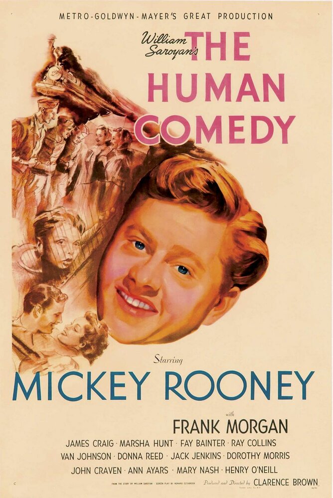 Человеческая комедия (1943) постер
