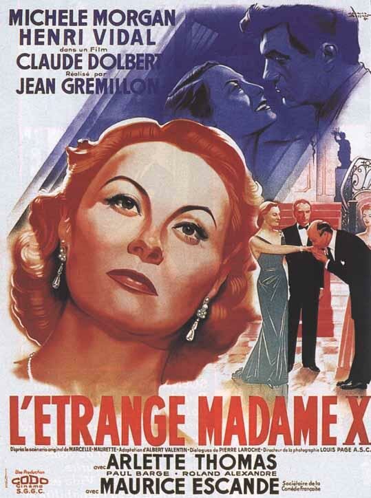 Странная мадам X (1951) постер