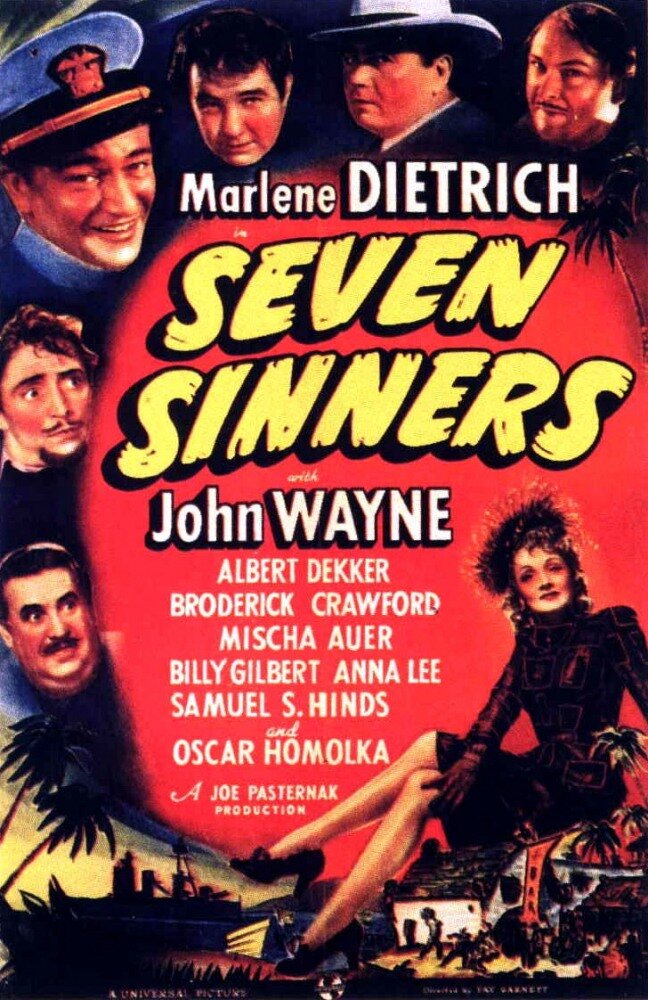 Семь грешников (1940) постер