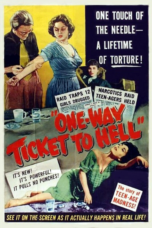 One Way Ticket to Hell (1955) постер