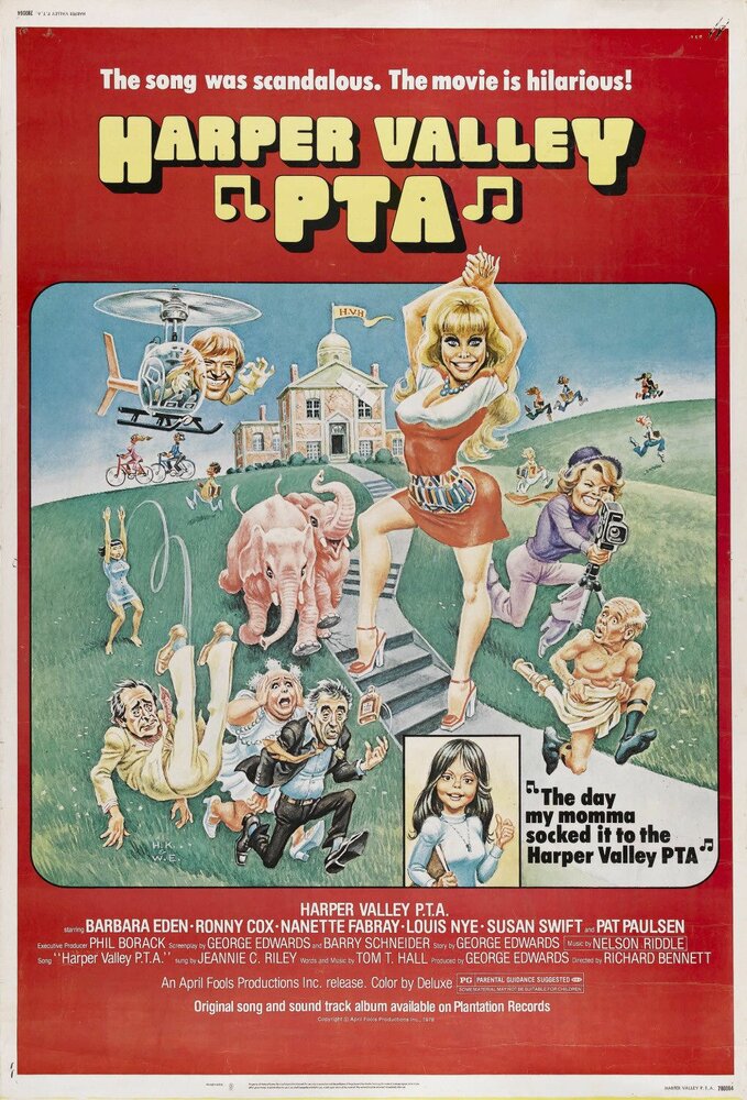 Harper Valley P.T.A. (1978) постер