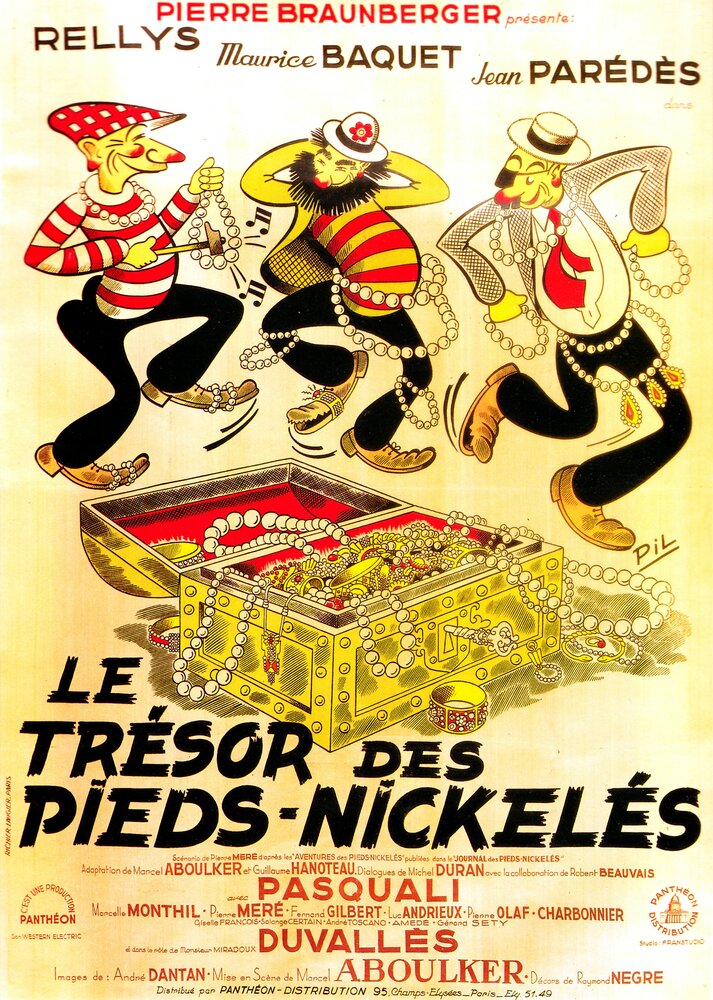 Le trésor des Pieds-Nickelés (1949) постер