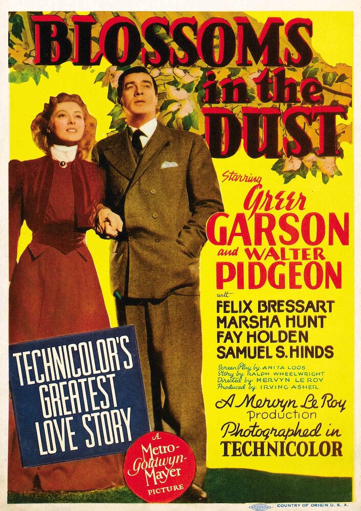 Цветы в пыли (1941) постер