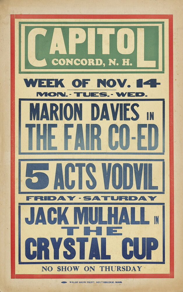 The Fair Co-Ed (1927) постер