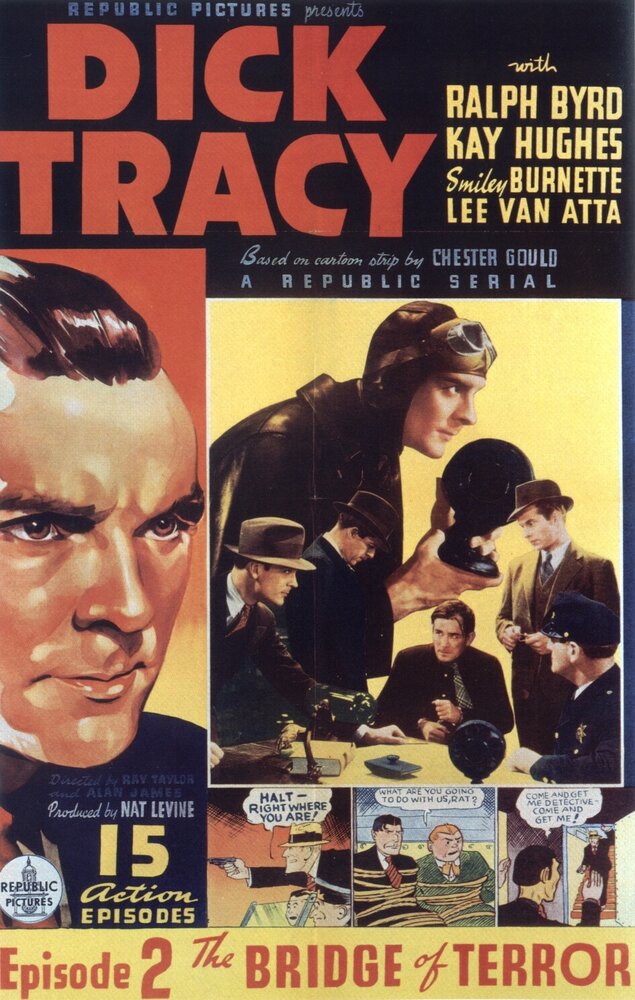 Дик Трейси (1937) постер