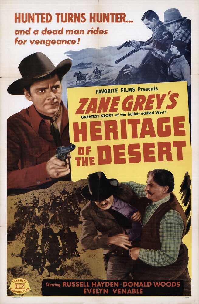Heritage of the Desert (1939) постер