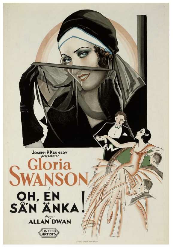 Что за вдова! (1930) постер