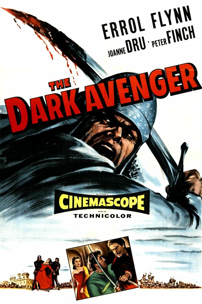 Темный мститель (1955) постер
