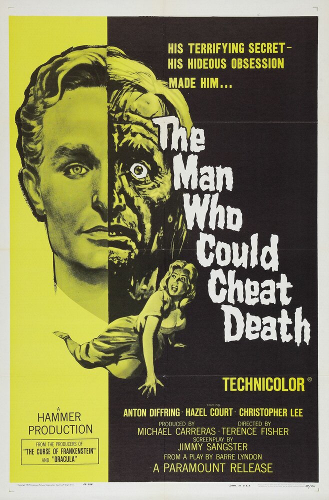 Человек, обманувший смерть (1959) постер