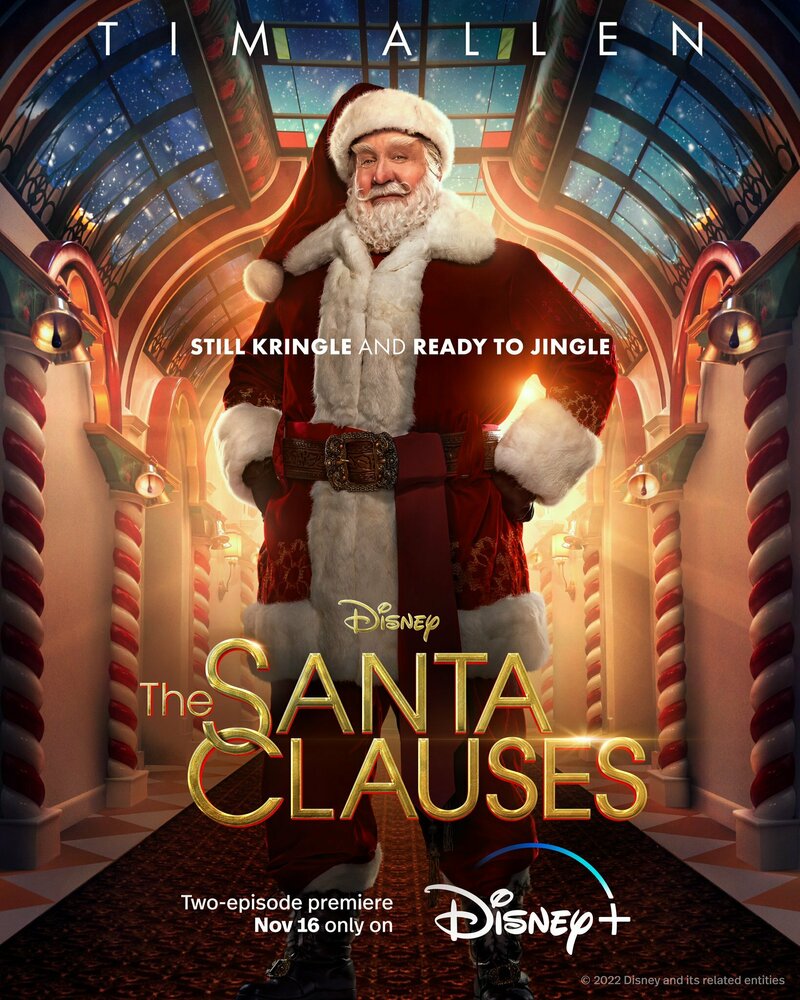 Санта-Клаусы (2022) постер