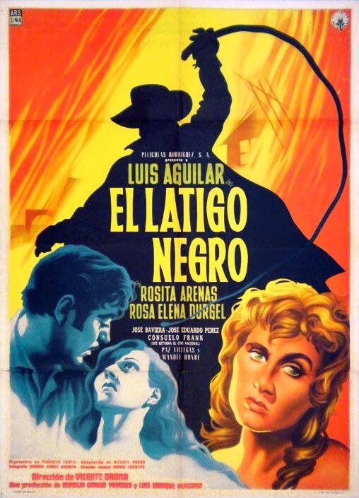 El látigo negro (1958) постер