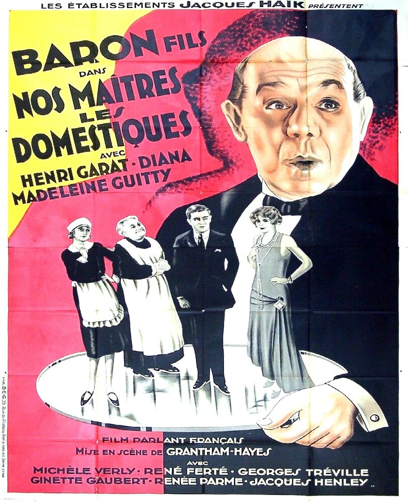 Nos maîtres les domestiques (1930) постер