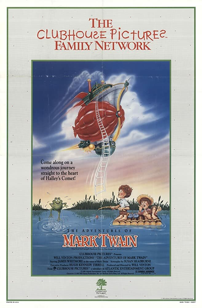 Приключения Марка Твена (1985) постер