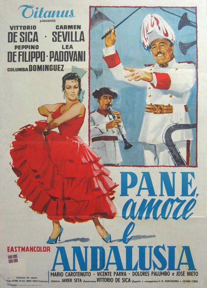 Хлеб, любовь и Андалузия (1958) постер