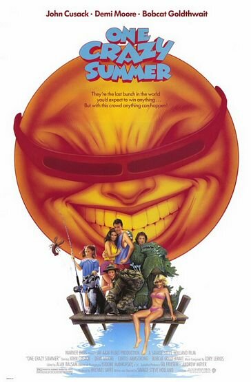 Одно безумное лето (1986) постер
