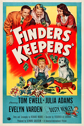 Finders Keepers (1952) постер