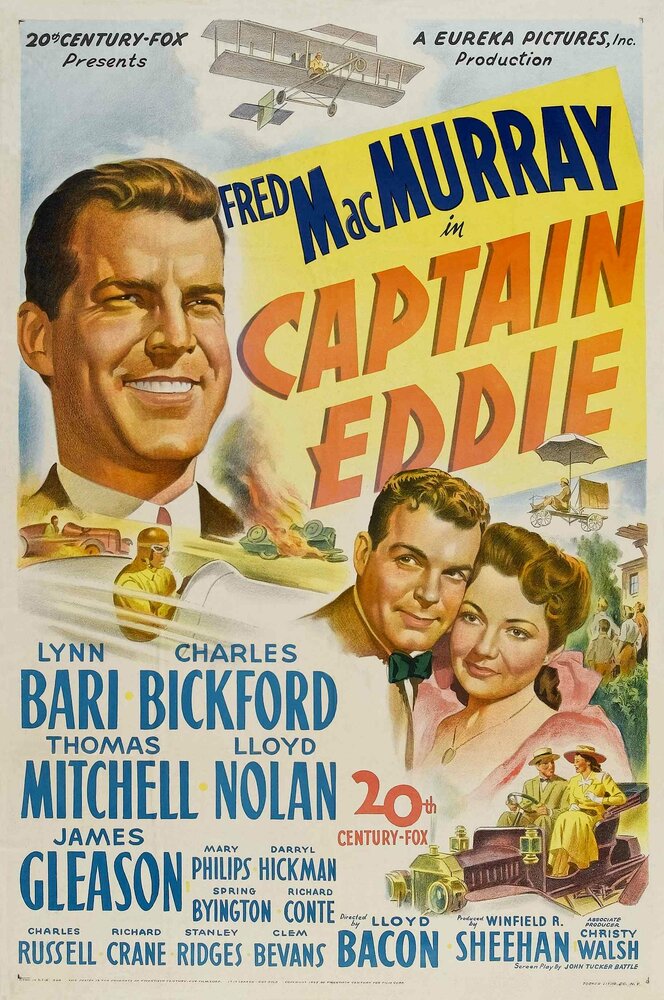 Капитан Эдди (1945) постер