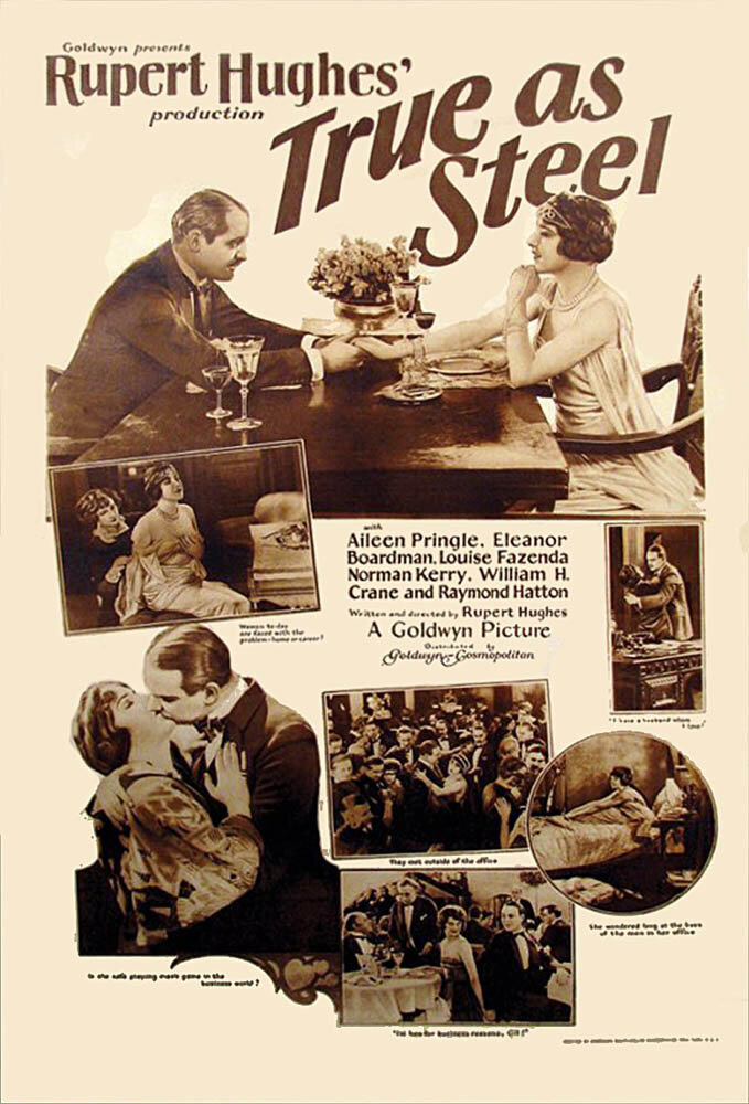 True As Steel (1924) постер