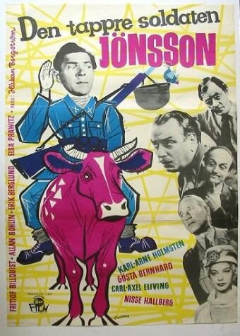 Den tappre soldaten Jönsson (1956) постер