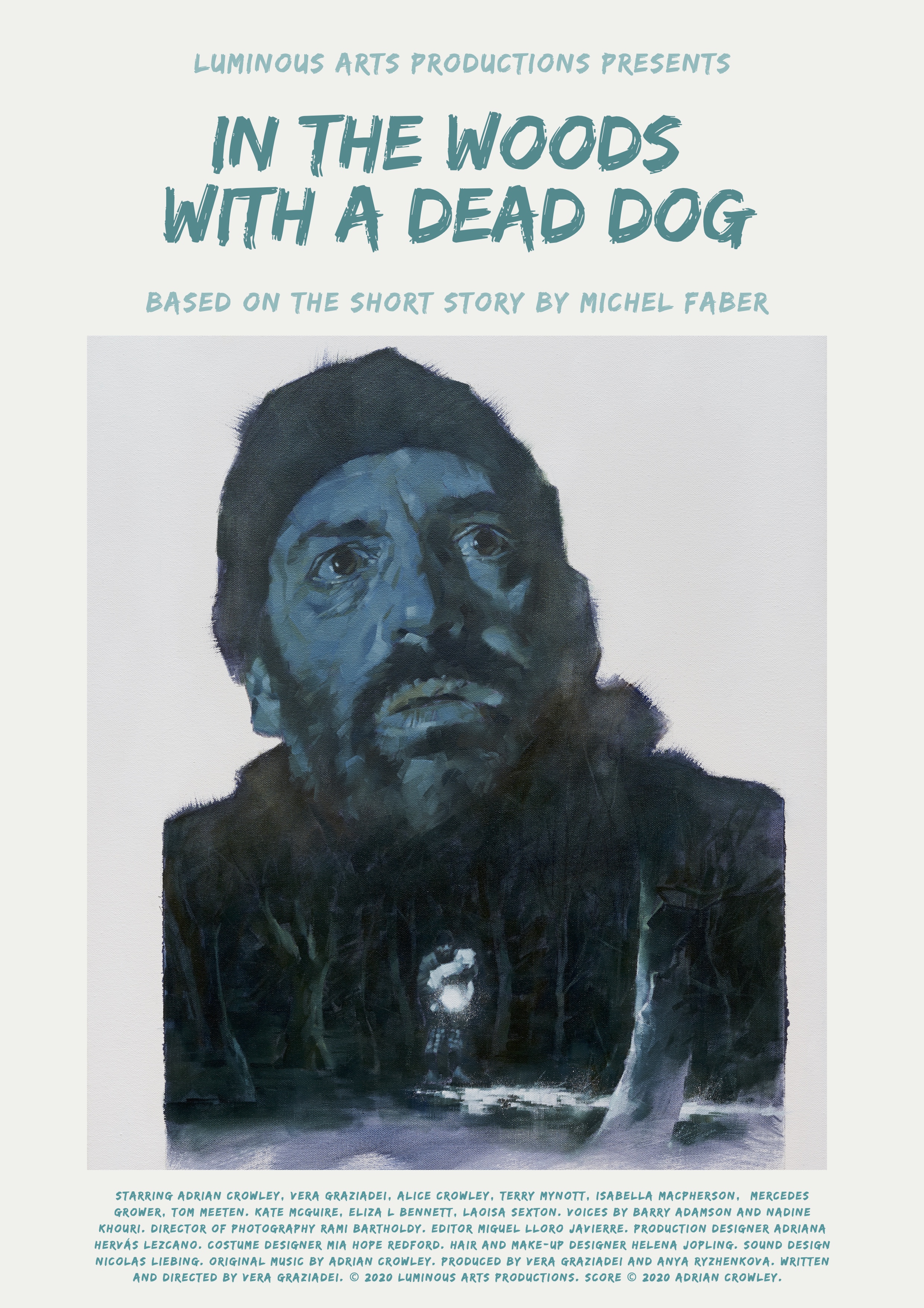 In the Woods with a Dead Dog (2021) постер