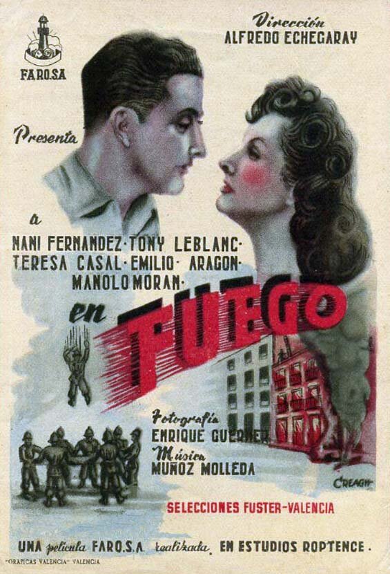 ¡Fuego! (1949) постер