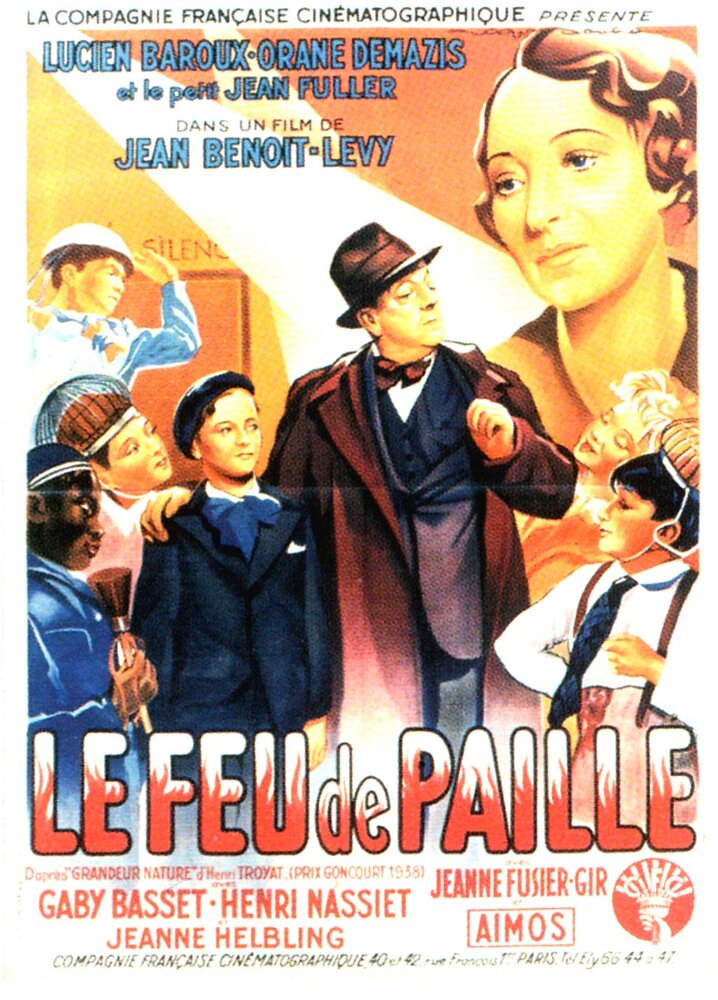 Le feu de paille (1939) постер