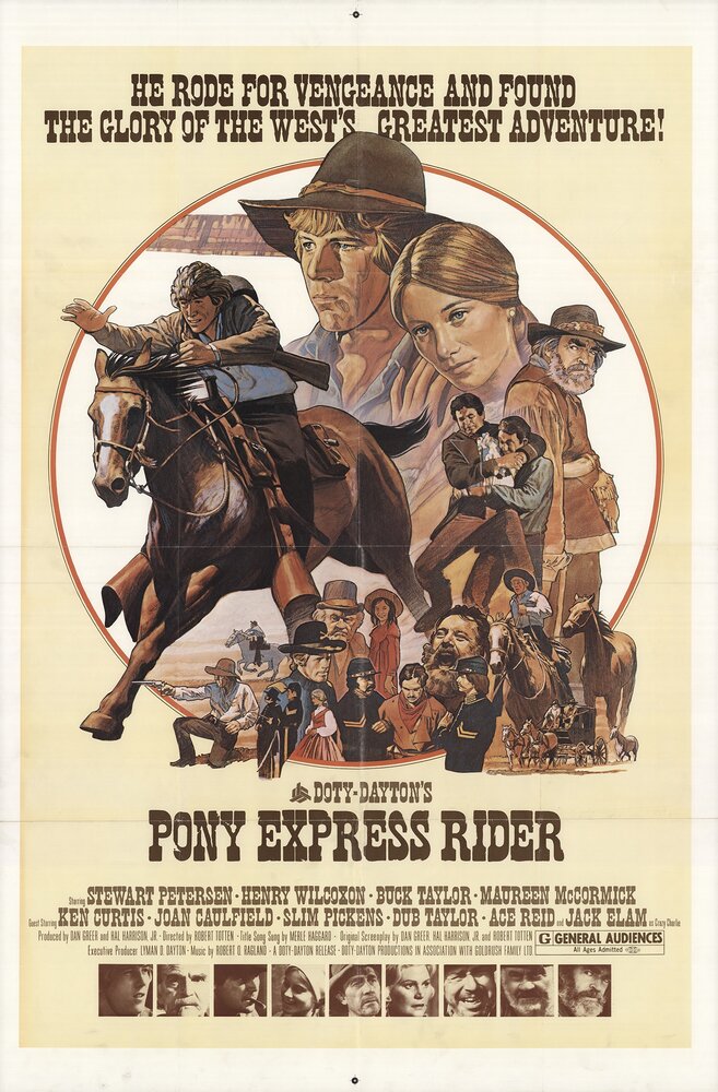 Наездник Пони-Экспресс (1976) постер