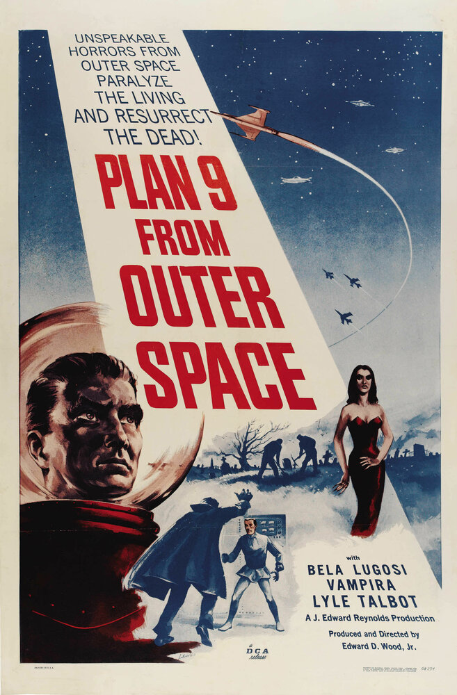 План 9 из открытого космоса (1957) постер