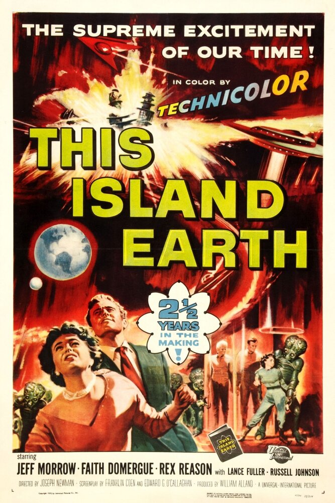 Этот остров Земля (1955) постер