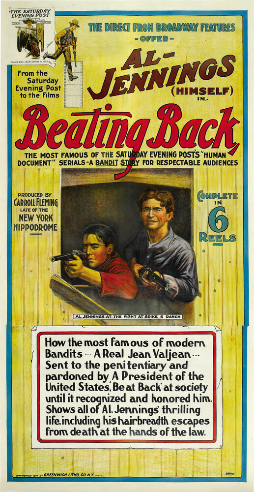 Beating Back (1914) постер