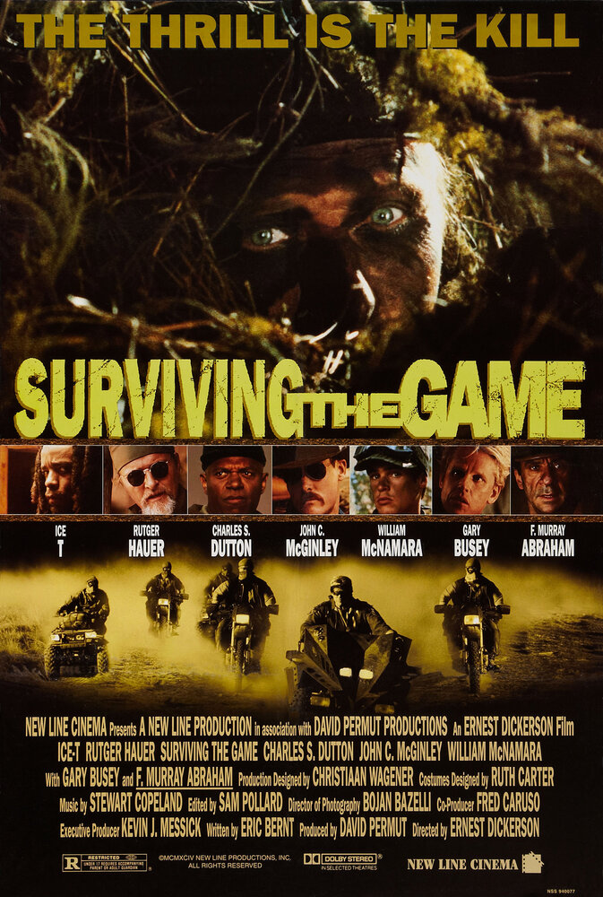 Игра на выживание (1994) постер