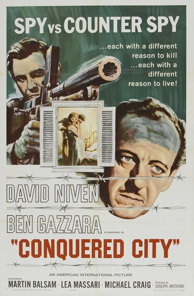 Плененный город (1962) постер