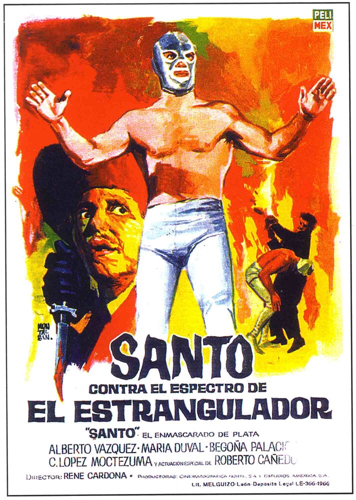 Санто против призрака душителя (1966) постер