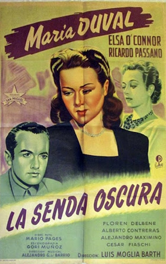 La senda oscura (1947) постер