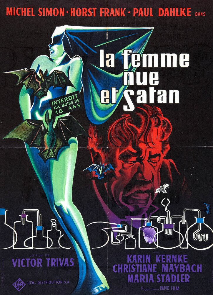 Обнажённая и Сатана (1959) постер